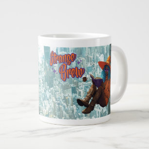Grande Tasse Étrange brune