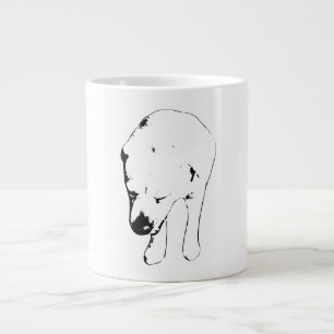 Grande Tasse Étude de la ligne directrice de Holiday Labrador