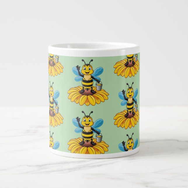 Grande Tasse European honey bee (Devant)