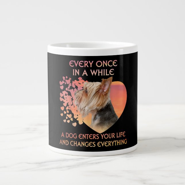 Grande Tasse Every Once In A While A Dog Enters (Devant)