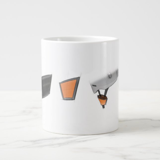 Grande Tasse Évolution des champs (Devant)