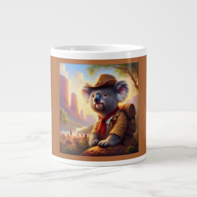 Grande Tasse Explorateur Koala (Devant)