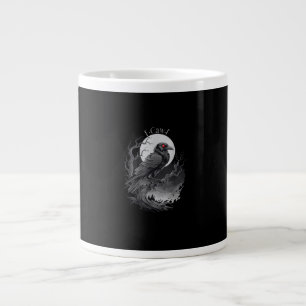 Grande Tasse F-Caw-F Bird Creative Art