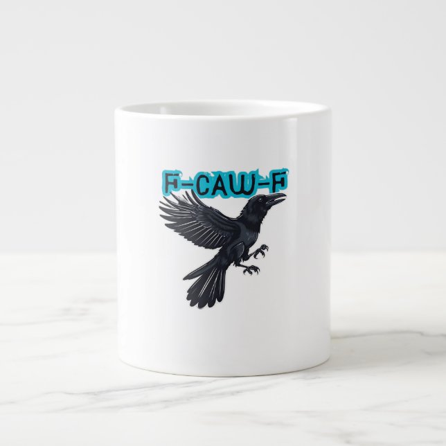 Grande Tasse F Caw F Creative Casual Style (Devant)