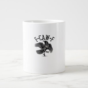 Grande Tasse F Caw F Crow Créatif Décontracté