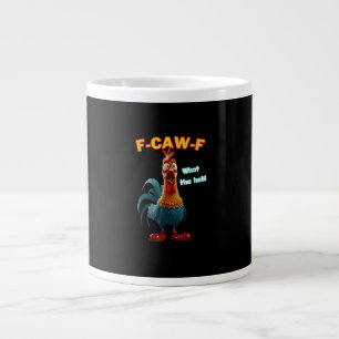 Grande Tasse F-Caw-F Le Poulet Drôle Humour F-Caw-F Coq