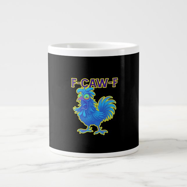 Grande Tasse F-Caw-F Poulet Classique Créatif Décontracté (Devant)