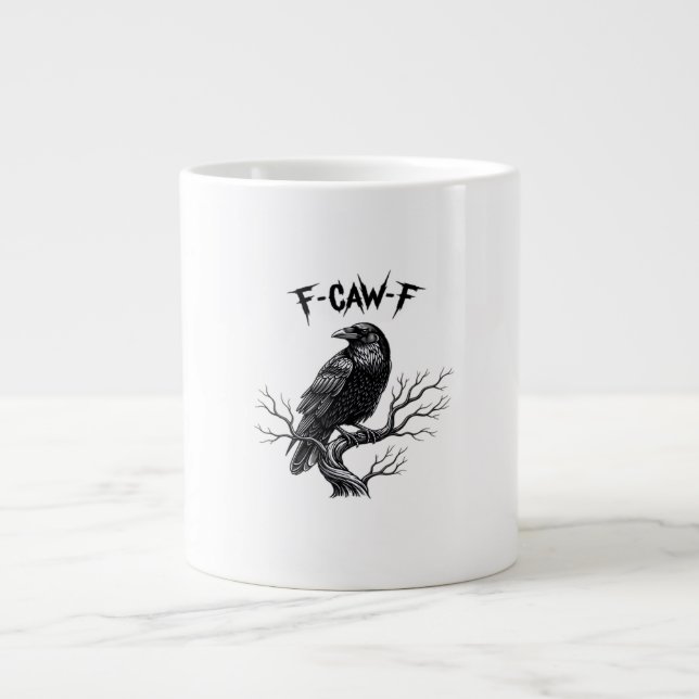 Grande Tasse F Caw F Style Moderne Tendance (Devant)