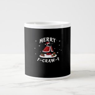 Grande Tasse F-Craw-F Corbeau de Noël F-Caw-F Corbeau de Noël