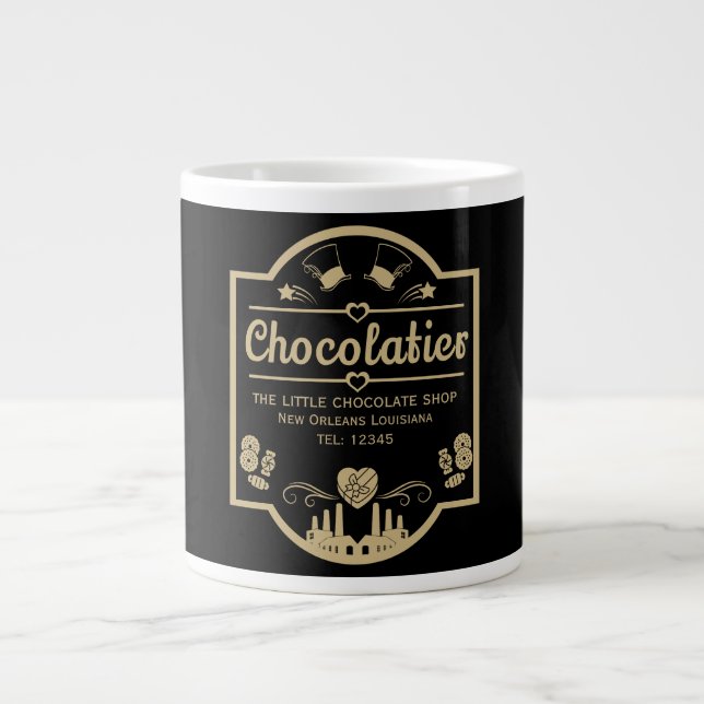 Grande Tasse Fabricant de chocolatier (Devant)