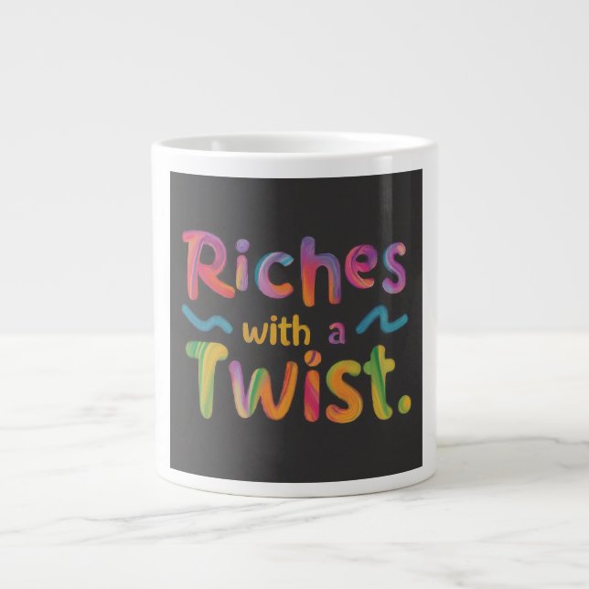 Grande Tasse Fabriqué avec des couleurs vives et une qualité in (Devant)