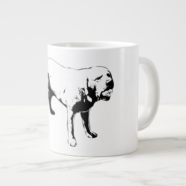 Grande Tasse Face du jeu sur (Devant droit)