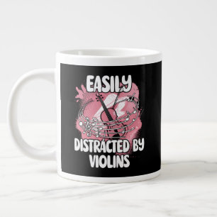 Grande Tasse Facilement Distrait Par Les Violons