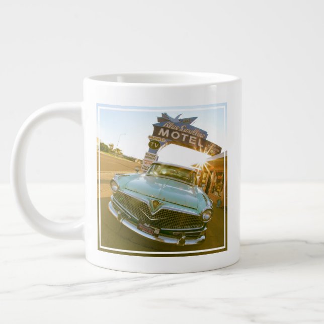 Grande Tasse Fameux motel Blue Swallow sur la route 66 (Gauche)