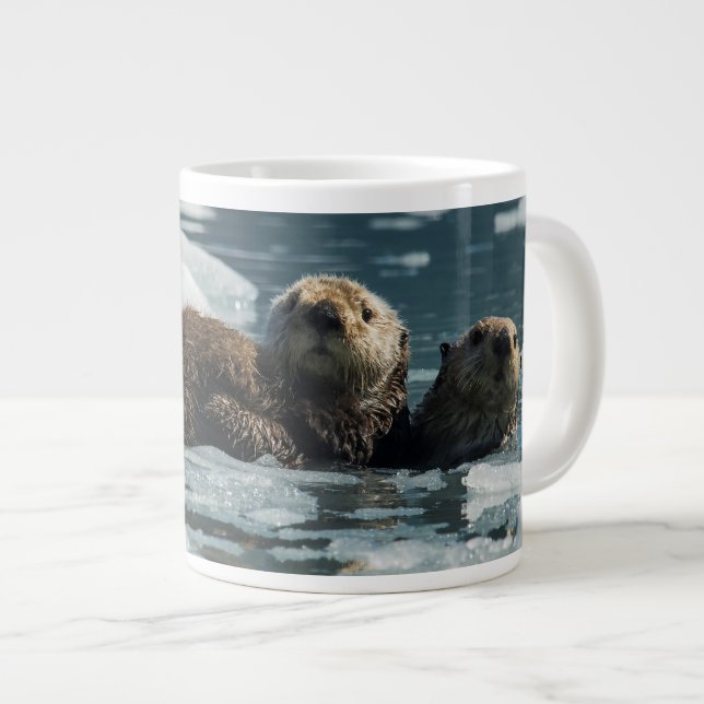 Grande Tasse Famille Sea Otter (Devant droit)