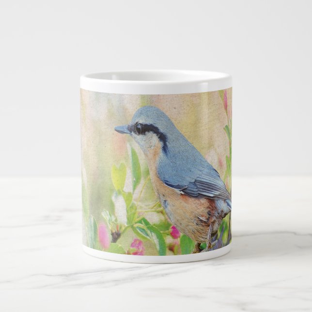 Grande Tasse Fanatique d'oiseaux (Devant)