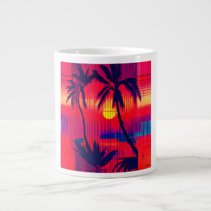 Grande Tasse Fantaisie d'évasion tropicale