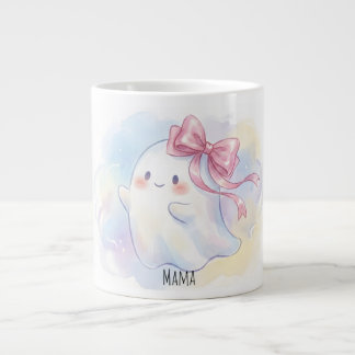 Grande Tasse Fantôme Coquette Mignon avec Hal personnalisé Ruba