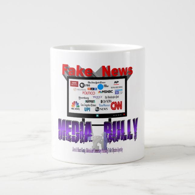 Grande Tasse Faux News (Medial Bully) (Devant)