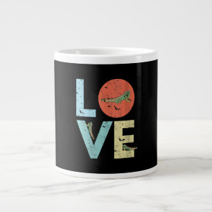 Grande Tasse Femme Iguana Lover Cadeau Iguana Maman Papa Reptil