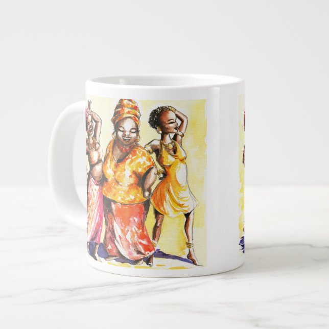 Grande Tasse Femmes dansantes (Devant gauche)