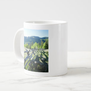 Grande Tasse Fenceline en bois