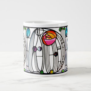 Grande Tasse Fenêtre de fleurs Charles Rennie Mackintosh