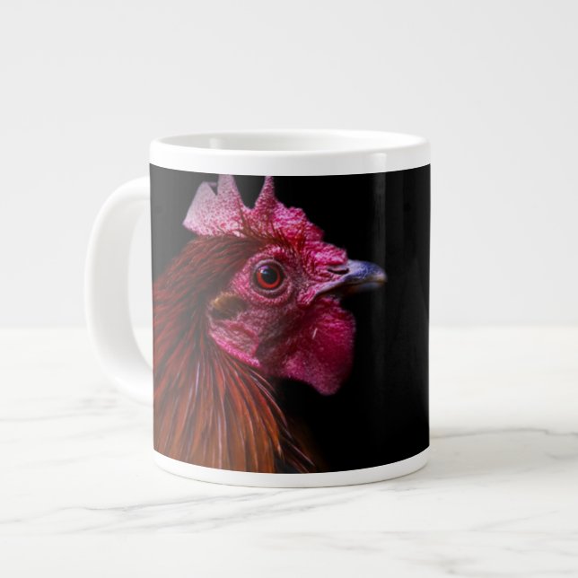 Grande Tasse Fermes | Tête de coq (Devant gauche)