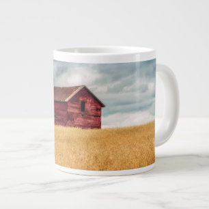 Grande Tasse Fermes   Vielle grange rouge