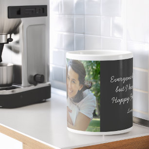 Grande Tasse Fête des Pères J'ai la meilleure photo