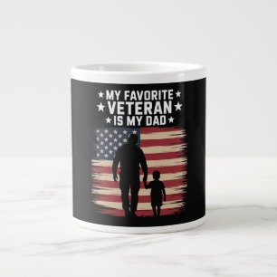 Grande Tasse Fête des pères Jour des vétérans Papa fière