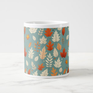 Grande Tasse Feuilles automne/automne mignonnes