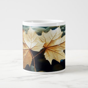 Grande Tasse Feuilles de flux