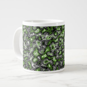 Grande Tasse Fier trippy grunge funky abstrait agender Pride