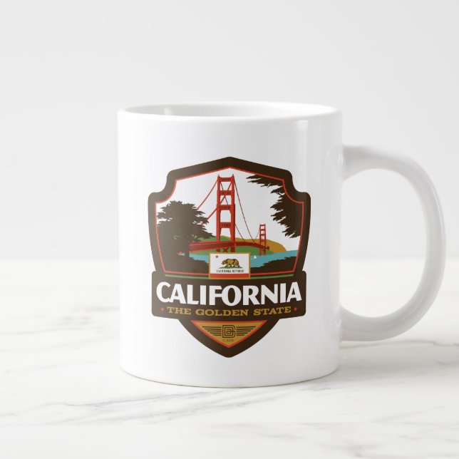 Grande Tasse Fierté de l'État | Californie (Droite)