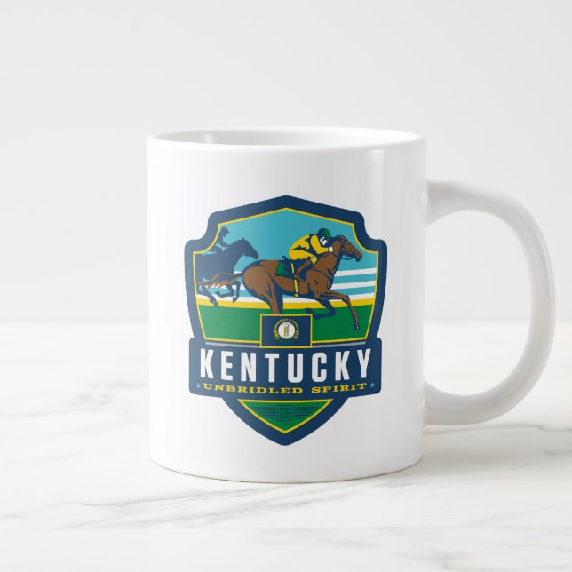 Grande Tasse Fierté de l'État | Kentucky (Droite)