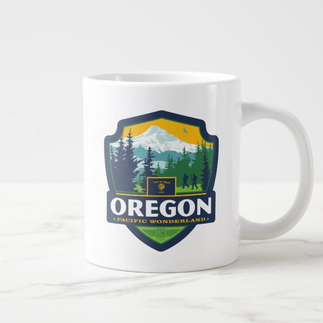 Grande Tasse Fierté de l'État | Oregon (Droite)