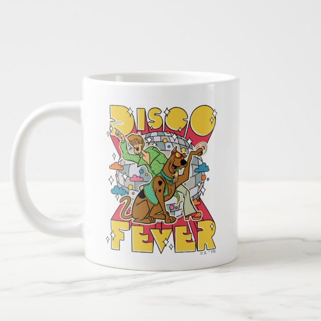 Grande Tasse Fièvre de Disco avec Scooby et Shaggy (Gauche)