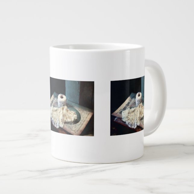 Grande Tasse Fil de graisse et de Crochet (Devant droit)