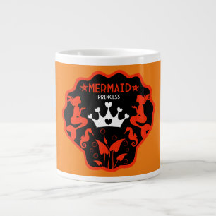 Grande Tasse Fille Sirène Princesse