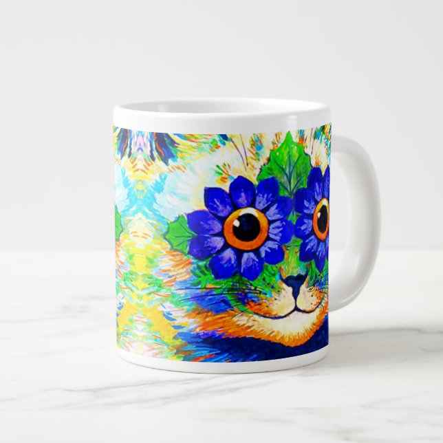 Grande Tasse Fleur de chat (Devant droit)