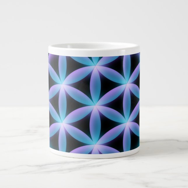 Grande Tasse Fleur de la vie (Devant)