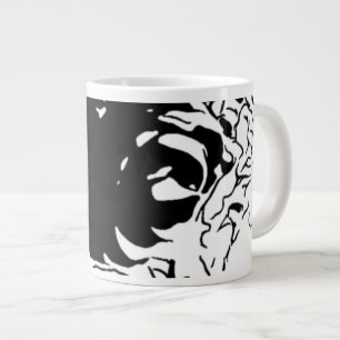 Grande Tasse Fleur Doodle