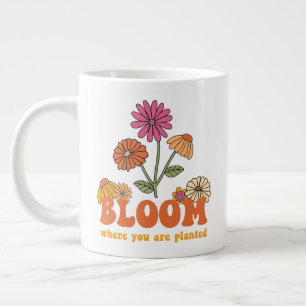 Grande Tasse Fleur Où vous êtes planté