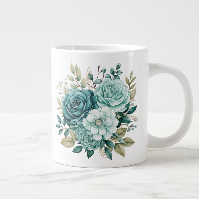 Grande Tasse Fleuris  (Droite)
