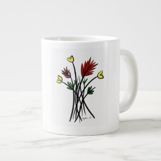 Grande Tasse Fleurs