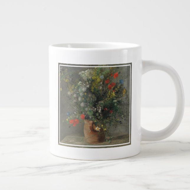 Grande Tasse Fleurs dans un vase, vers 1866 (Droite)