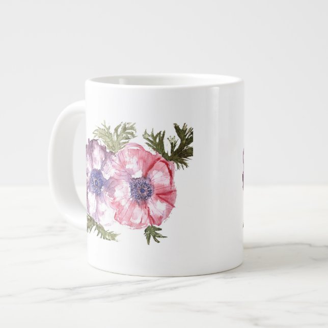 Grande Tasse Fleurs d'eau (Devant gauche)