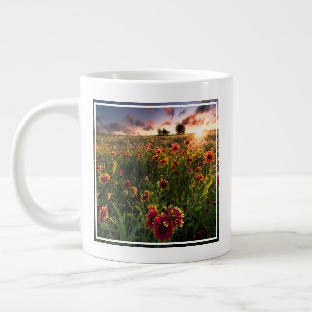 Grande Tasse Fleurs | Fleur sauvage indien Texas (Gauche)
