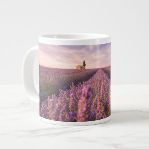 Grande Tasse Fleurs Lavande Sud France
